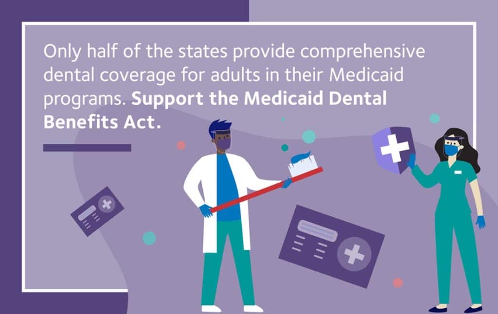How Can I Advocate For Improved Access To Cosmetic Dental Care For Medicaid Patients In My Community?