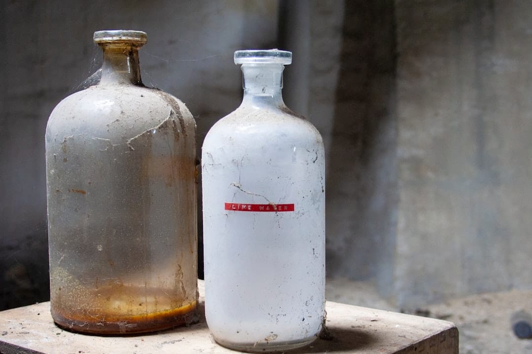 Photo Mouthwash bottle
