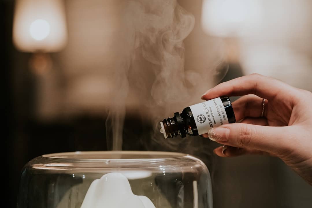 Photo Mouthwash bottle