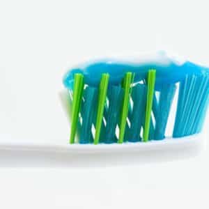 Photo Toothbrush and toothpaste