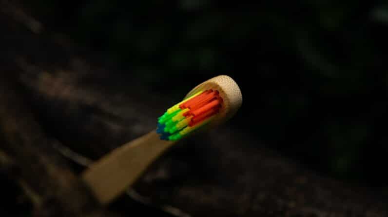 Photo Toothbrush and toothpaste